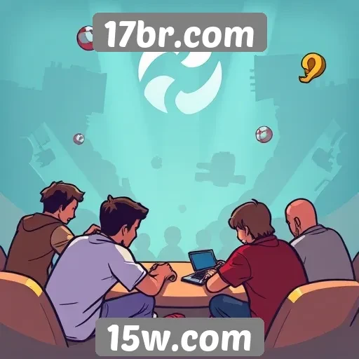 O crescimento da comunidade de jogos no 17br.com